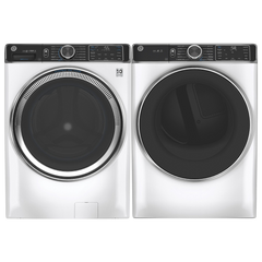 GE® Smart Front Load Laundry Pair - White