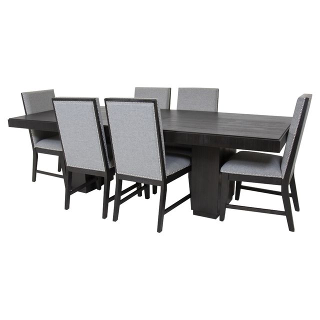 Elements Donovan Dining Table and Six Side Chairs-3