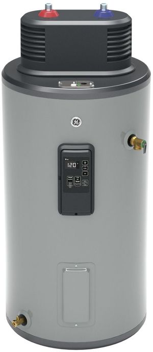 GE® 30 Gallon Diamond Gray Smart Short Electric Water Heater with Flexible Capacity
