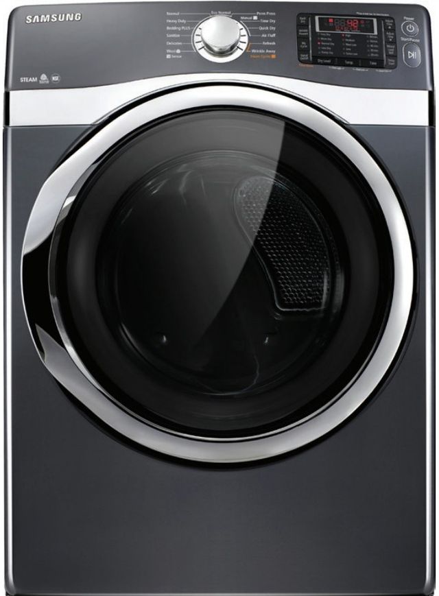 Samsung 7.5 Cu. Ft. Onyx Front Load Gas Dryer 0