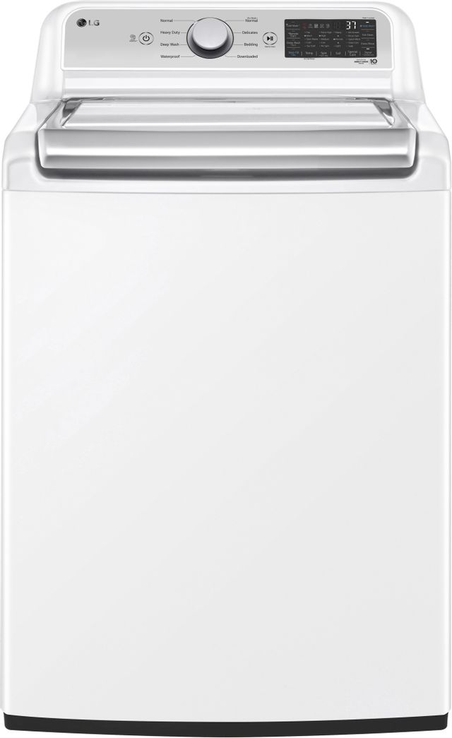 LG 5.3 Cu. Ft. White Top Load Washer-0