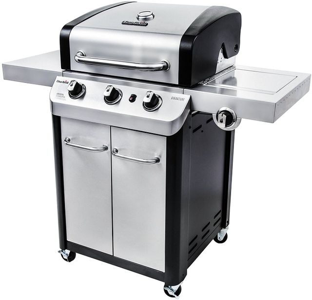 Char-Broil® Signature Series™ 49.8"Gas Grill-Black with Stainless Steel 5