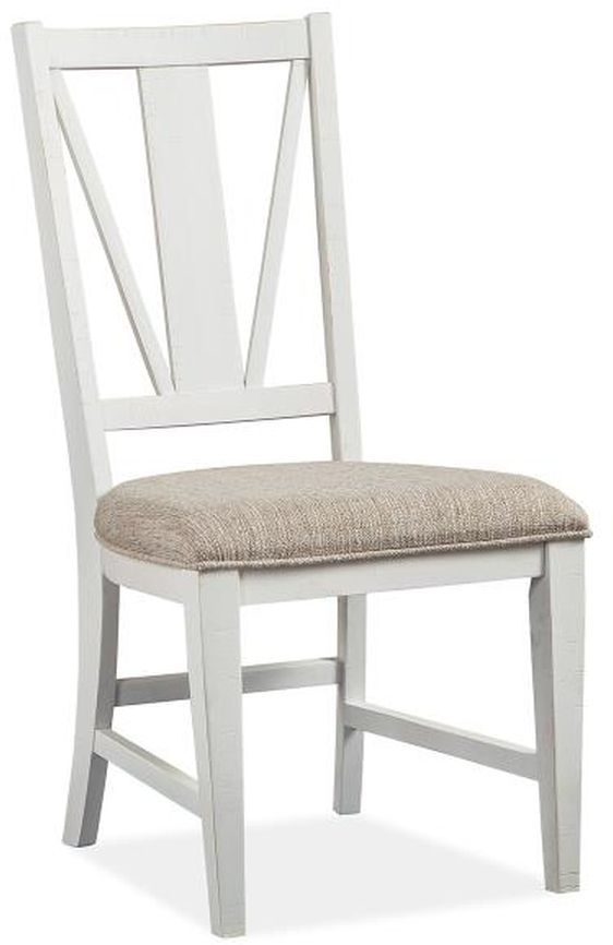 Magnussen Home® Heron Cove Chalk White Side Chair 0