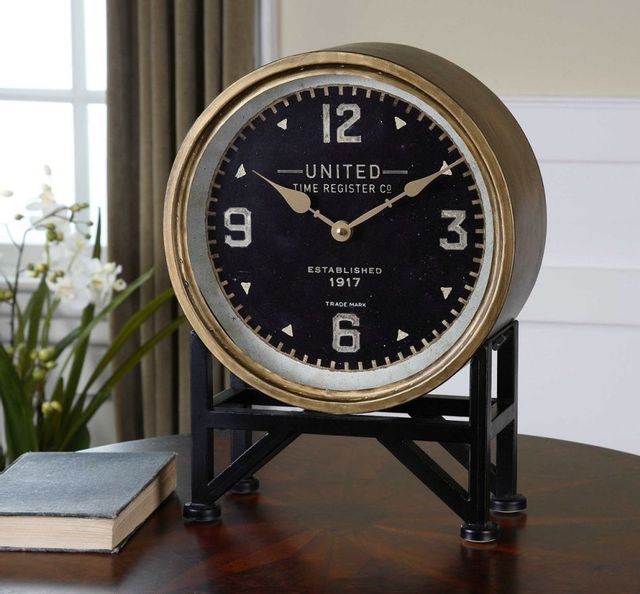 Uttermost® by John Kowalski Shyam Table Clocks-2