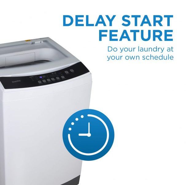 Danby® 3.0 Cu. Ft. White Top Load Washer 3