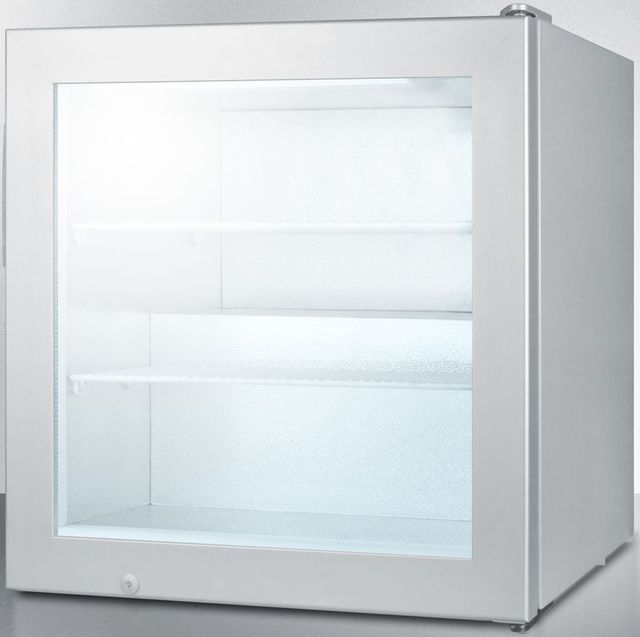 Summit Commercial® 2.0 Cu. Ft. Stainless Steel Frame Compact All Freezer 1
