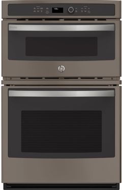 GE Profile™ 27" Fingerprint Resistant Slate Built In Combination Convection Microwave/Convection Wall Oven