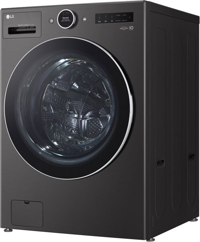 LG 5.0 Cu. Ft. Black Steel Washer Dryer Combo-3