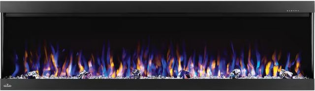 Napoleon Trivista™ Pictura 60" Black Wall Mounted Electric Fireplace