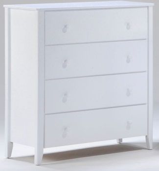 Night & Day Furniture™ Zest Cases White Drawer Chest