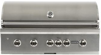 Coyote Outdoor Living S-Series 42” Built In Grill-Stainless Steel-C2SL42LP-0