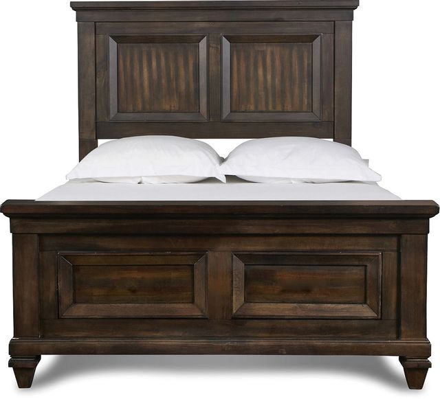 New Classic® Furniture Sevllia Burnished Cherry Youth Full Panel Bed-1