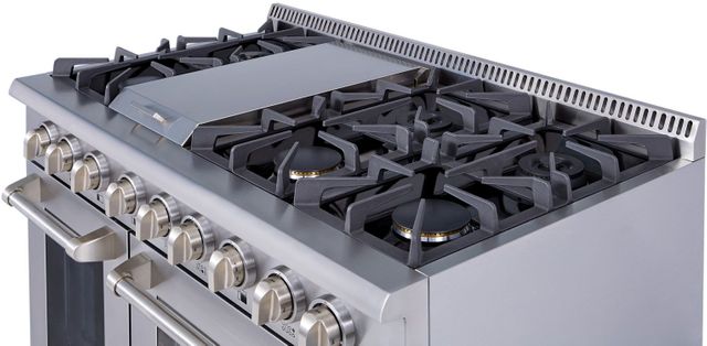 Thor Kitchen® 48" Stainless Steel Pro Style Gas Range 6