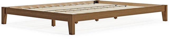 Signature Design by Ashley® Tannally Light Brown Queen Platform Bed