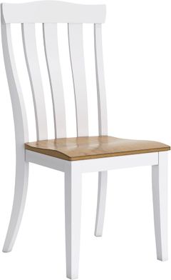 Signature Design by Ashley® Ashbryn Natural/White Dining Side Chair