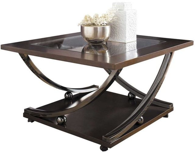 Signature Design by Ashley® Rollins Dark Brown Coffee Table 1