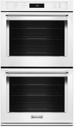 KitchenAid® 27" White Electric Built In Double Oven