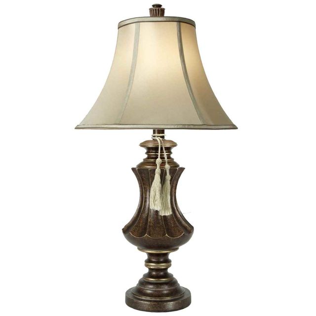 Style Craft Winthop Bell Shade Table Lamp-0