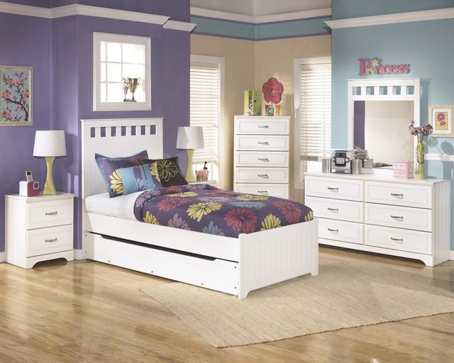 Signature Design by Ashley® Lulu White Youth Bedroom Mirror 2