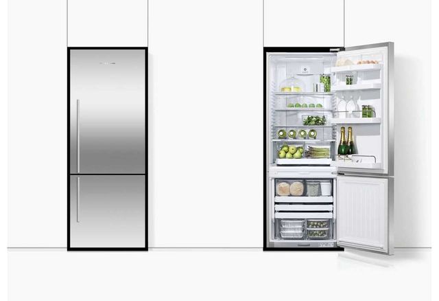 Fisher & Paykel 13.4 Cu. Ft. EZKleen Stainless Steel Counter Depth Bottom Freezer Refrigerator 8