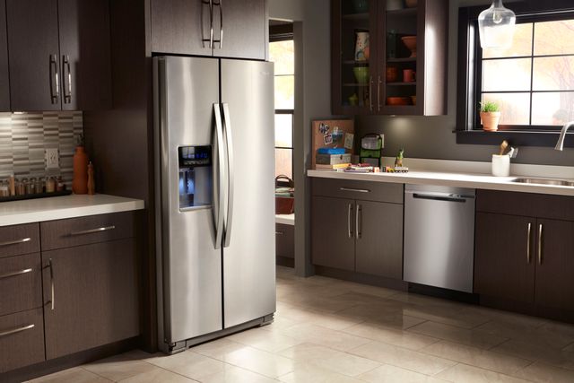 Whirlpool® 20.29 Cu. Ft. Counter Depth Side-By-Side Refrigerator-Fingerprint Resistant Stainless Steel 16