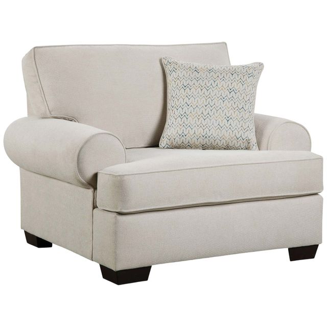 Behold Home Feather Cream Sofa and Chair-2