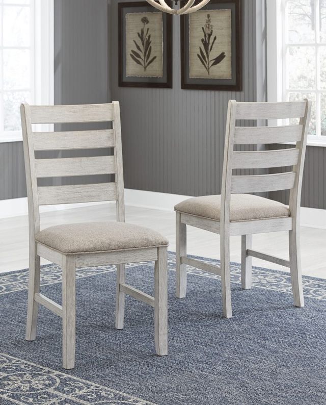Chaise d'appoint Skempton en tissu blanc Signature Design by Ashley® 4