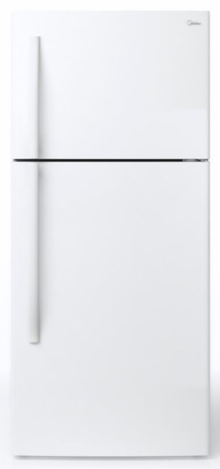 Midea® 18.0 Cu. Ft. White Top Freezer Refrigerator