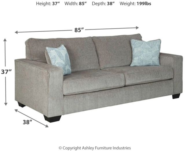 Signature Design by Ashley® Altari Alloy Queen Sofa Sleeper 4