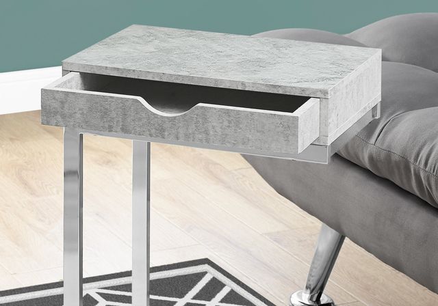Table d'appoint rectangulaire, gris, Monarch Specialties® 4