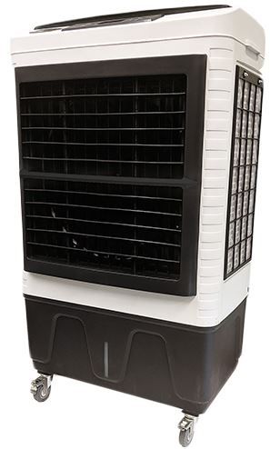 CoolZone by Sunheat® Black Industrial Portable Evaporative Air Cooler