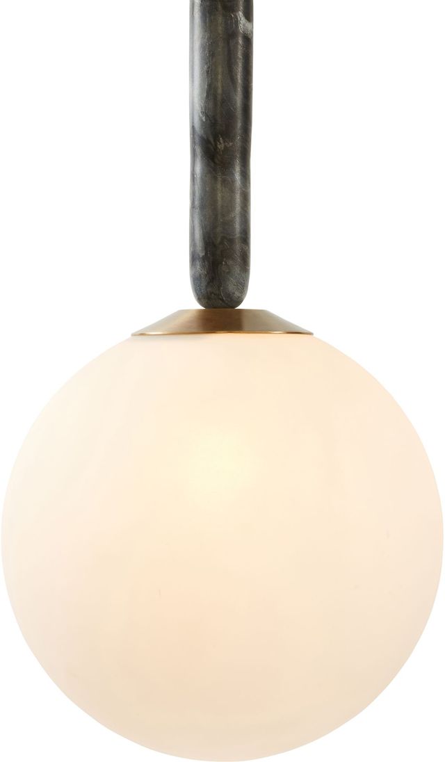 Renwil® Rexton White Frosted Glass Ceiling Light 5
