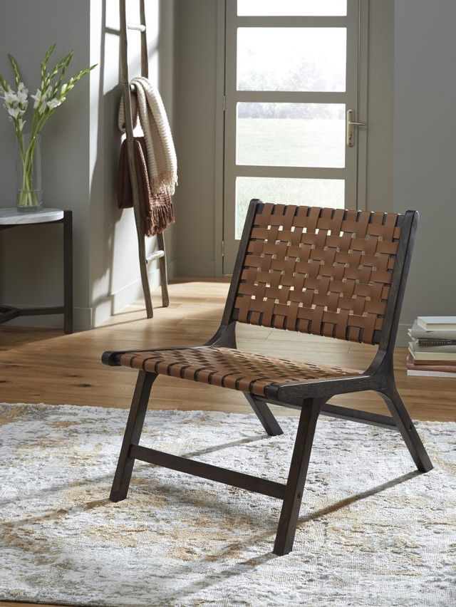 Signature Design by Ashley® Fayme Camel Accent Chair 5