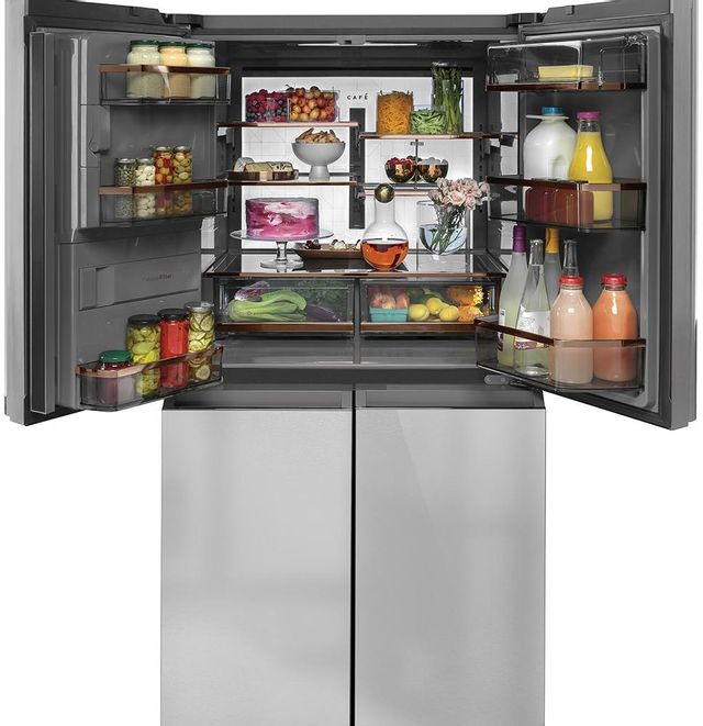 Réfrigérateur à portes françaises de 36 po Café™ de 27,4 pi³ - Verre platine 4
