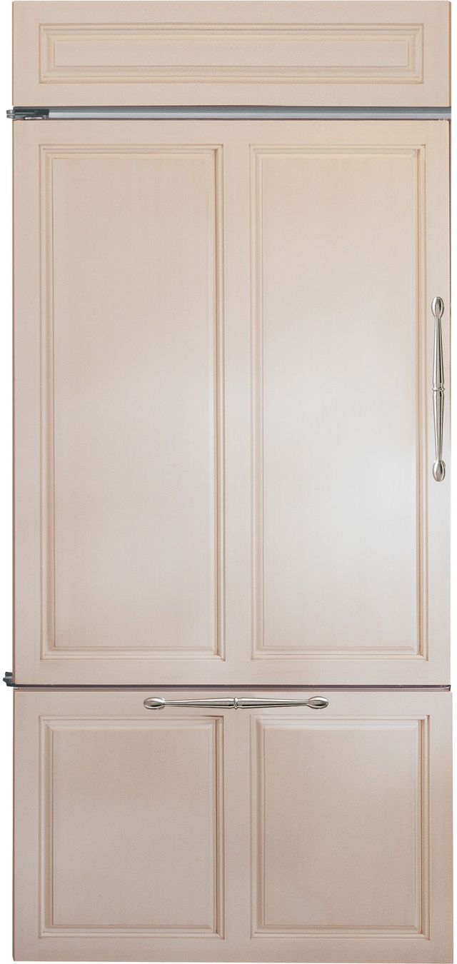 Monogram® 21.3 Cu. Ft. Custom Panel Built In Bottom Freezer Refrigerator-0
