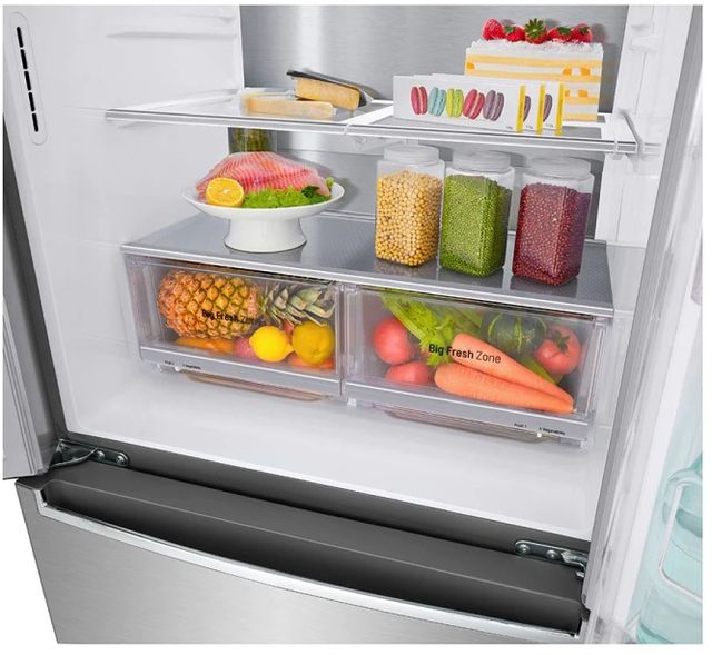 LG 18.3 Cu. Ft. Smudge Resistant Stainless Steel Counter Depth French Door Refrigerator 5