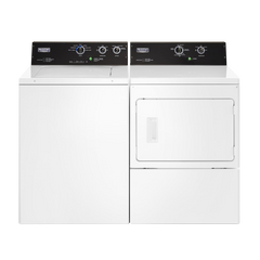 Maytag Commercial® White Laundry Pair-MALAUMGDP575GW