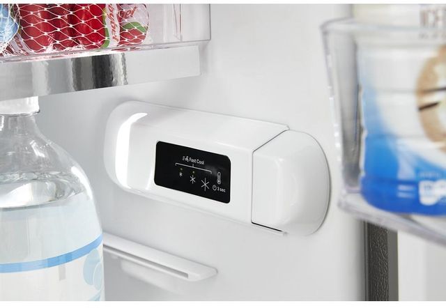 Whirlpool® 12.9 Cu. Ft. Fingerprint-Resistant Stainless Steel Built-In Top Freezer Refrigerator 6