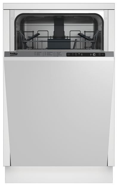 Beko 18" Panel Ready Top Control Built In Dishwasher-0