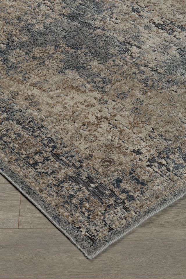 Signature Design by Ashley® South Blue/Tan Large Rug-1