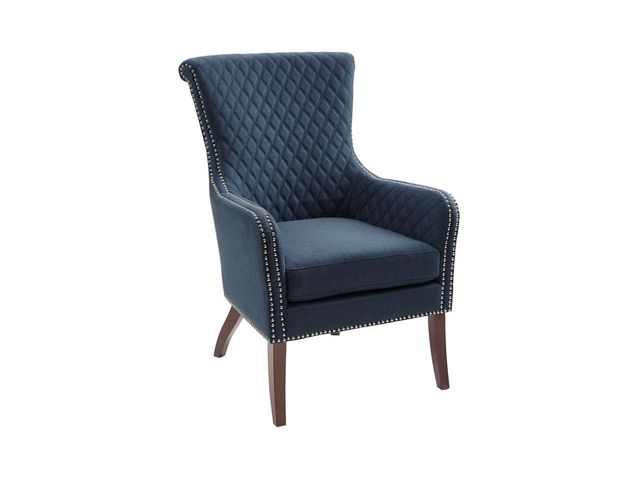  Heston Blue Accent Chair-0