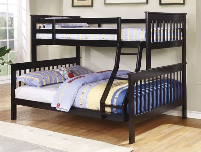 Coaster® Chapman Black Twin/Full Bunk Bed 2