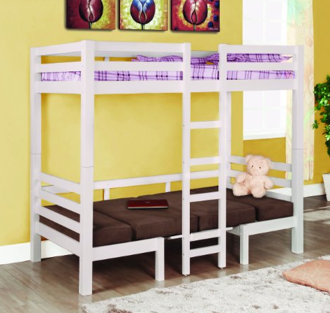 Coaster® Youth Convertible Loft Bed-Twin/Twin