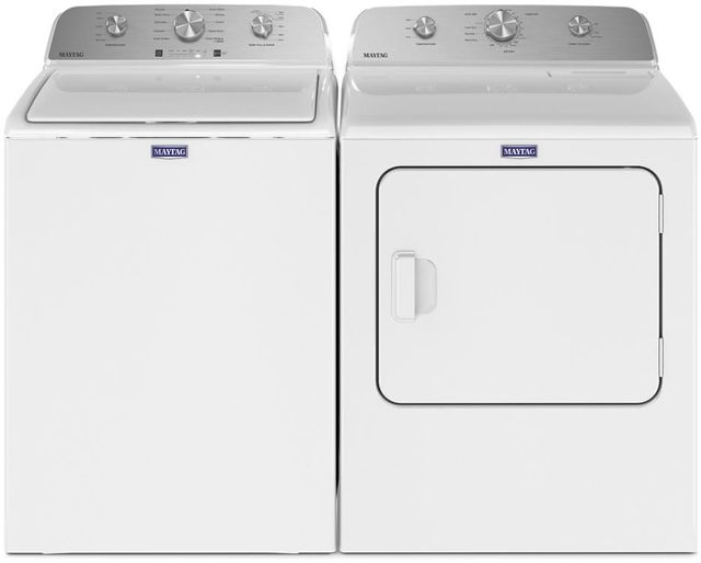Maytag® 7.0 Cu. Ft. White Front Load Electric Dryer 6