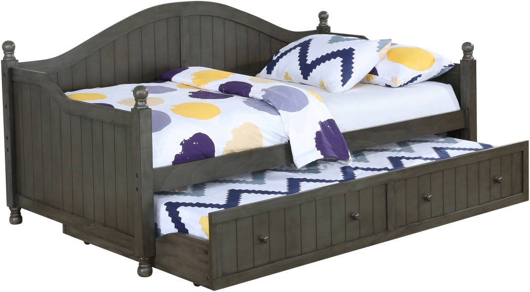 Coaster Julie Ann Warm Grey Twin Daybed With Trundle