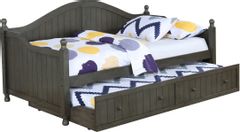 Coaster® Julie Warm Grey Twin Daybed With Trundle