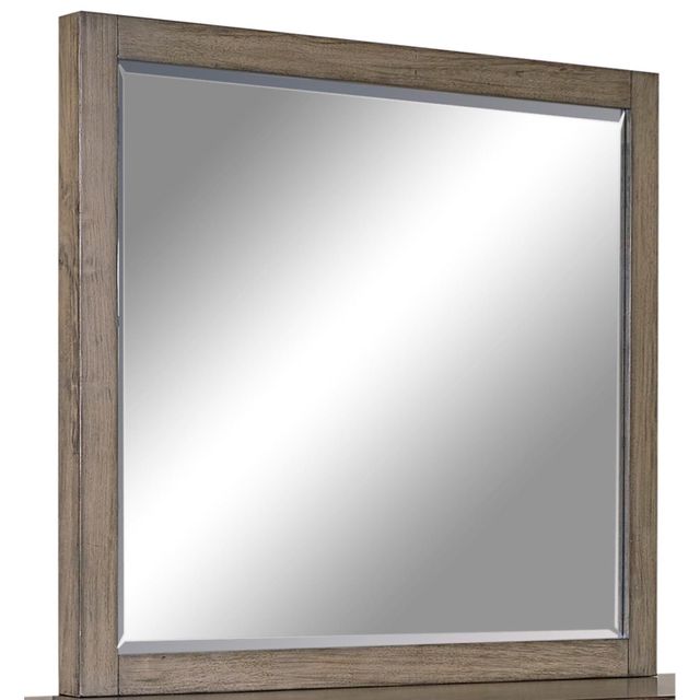 Aspenhome® Modern Loft Greystone Dresser and Mirror Set-2