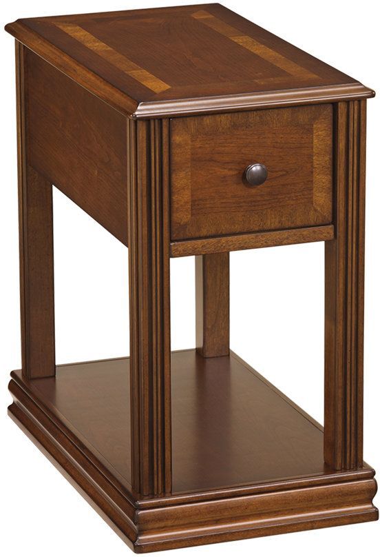 Signature Design by Ashley® Breegin Brown Chair Side End Table 9