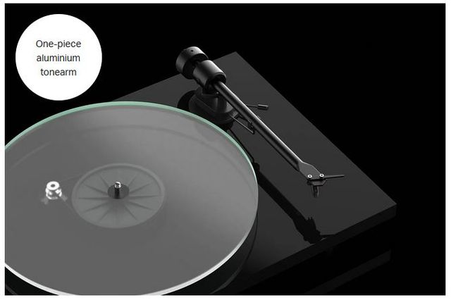 Pro-Ject High Gloss Black Audiophile Entry Level Turntable 12