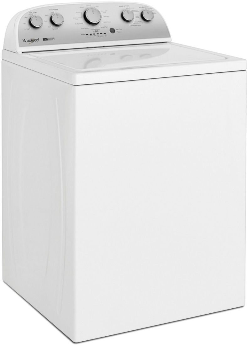 Whirlpool® 3.8 - 3.9 Cu. Ft. 2 In 1 Removable Agitator White Top Load ...